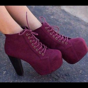 STEVE MADDEN LITA HEELED BOOTS